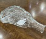 Carved Glass XO Bottle 700ml Glass Bottle Vodka Brandy Whiskey Decanter with