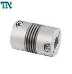 Steel Bellows Shaft Coupling For Motor Flexible Clamping 55X72mm