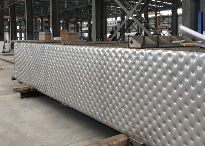 Stainless Steel Heat Exchanger Dimple Pillow Plate Jacketed