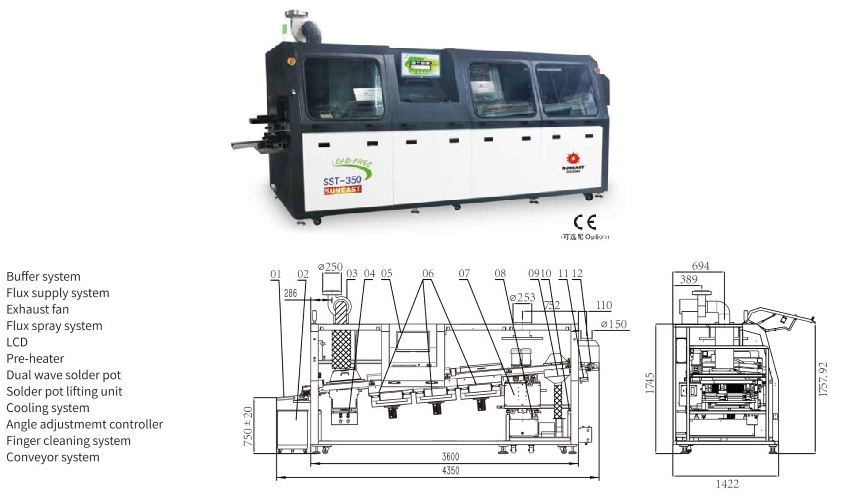 Lead Free Pcb Board Soldering Machine Digital With Enhanced Modular