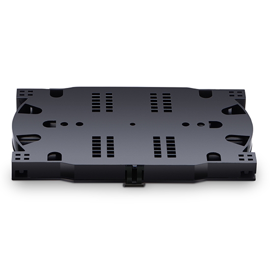 Fiber Optic Cabinet Termination Box 24 Core Outdoor ABS Material Splice Tray Ribbon Fiber