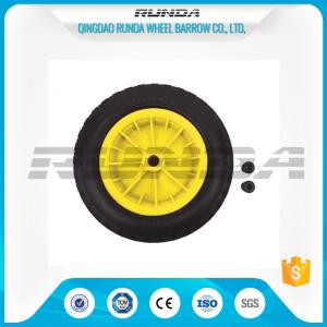 Wholesale Inflatable Pneumatic Rubber Wheels 16mm Inner Hole Plastic Rim Bush Bearing 3.50-8 from china suppliers