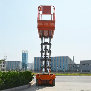 Wholesale Foldable Guardrail Self Propelled Scissor Lift Aerial Installation from china suppliers