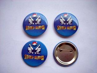 OEM / ODM Welcomed Plastic / Steel Pins Buttons Badges