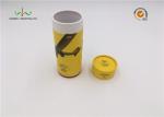 Yellow Color Cardboard Cylinder Tubes Wine Packaging Umbrella Round Tube Box