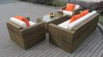 4pcs hot beach sofas