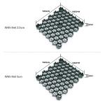 50mm Height Mold Ground Driveway Plastic Paver for Gravel Grid 480x520mm Grass