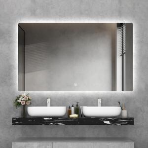 Wholesale Popular Android System Rectangle Bathroom LED Intelligent Mirror from china suppliers