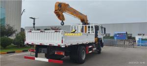 Wholesale 10 Ton Howo 4x2 Heavy Duty Cargo Truck Mounted Telescopic Crane from china suppliers