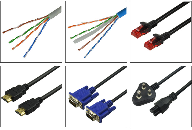ISO9001 PVC Jacketed Brazil Power Cord Cable High Performance