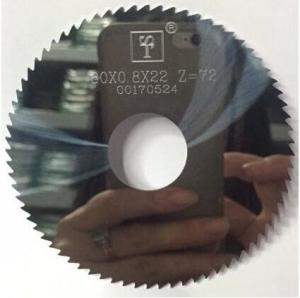 Wholesale KM Solid carbide slitting cutter circular saw blade for metal cutting from china suppliers
