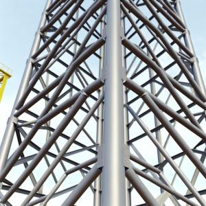 Wholesale Galvanized Or Painted Steel Structure Tower Construction Project from china suppliers