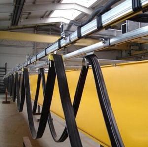Wholesale Flat Traveling Crane Cable 4Core, 10sqmm 450/750V, ECHU Cable, Traveling Overhead Crane Cable from china suppliers