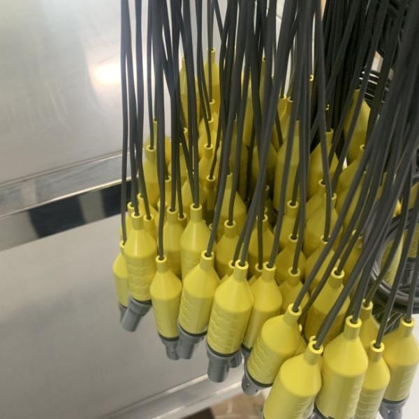 Disposable Panel Mount Circular Connector IP67 Waterproof Fast Demate