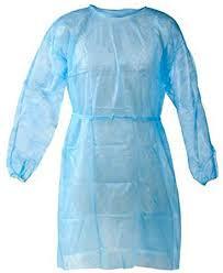 Wholesale Elastic Wristband Disposable Isolation Gown S-5XL Size Conjoined Connected from china suppliers