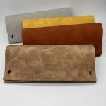 Custom Logo Soft Leather Eyeglass Case Luxury Sunglasses Bag Eco Friendly