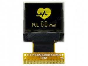 Wholesale 0.66 Inch 64x48 Dots PMOLED Screen Yellow I²C COG Graphic Monochrome Mini from china suppliers
