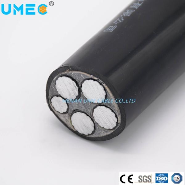 Solid Strand Conductor PVC Sheathed Steel Tape Armored Fire Resistant Cable for