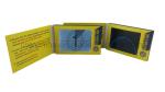Full colors LED Video Brochure Card , graduations / birthday parties video