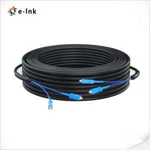 Wholesale Outdoor Armored 2-12Core SM Fiber Patch Cable (SC, LC, FC, ST Connector Optional from china suppliers