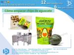 Avocado crisp zipper bag packaging machine