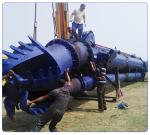 450mm 18 inch Cutter Suction Dredging Boat With 15 Meters Dredging Depth for