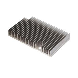 Wholesale OEM Extruded Aluminum Heatsink Natural Anodise / Painted / Tin Plated Customized Shape from china suppliers