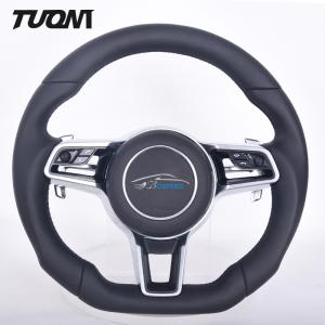 Wholesale Standard Porsche Carbon Fiber Steering Wheel Easy Installation Smooth Performance from china suppliers