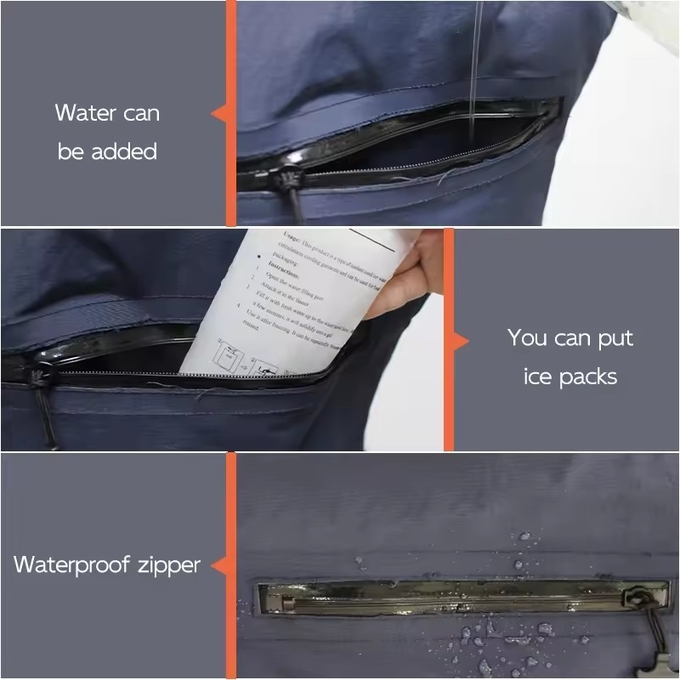 Water Cooling Circulation Vest Refrigeration Fan Air Conditioner Vest Coat For Work People Cooling Vest Ice Pack Cooling