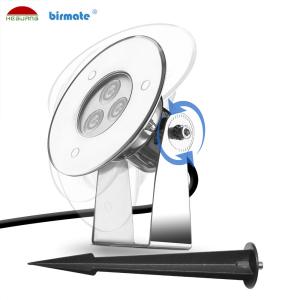 Wholesale 3W RGB Color Changing Surface Mounted Pin Light DMX Insert Anti UV Material from china suppliers