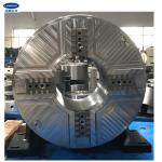 Through Hole 4 Jaw Lathe Chuck For Fiber Laser Metal Cutting Machine