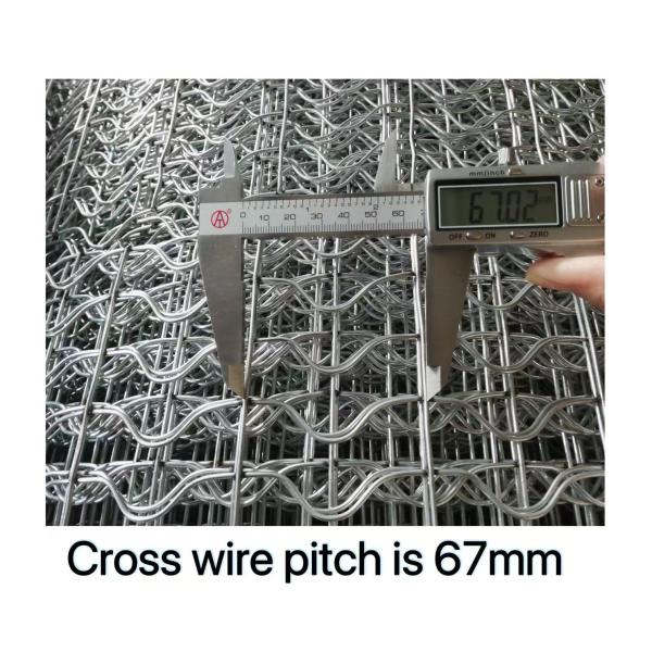 Corrosion Resistance Galvanized Pipeline Reinforced Mesh RFSM-W Ten Lines