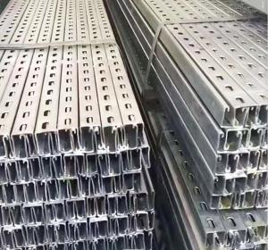 Wholesale 2 Inch Hdg Hot Dip Galvanized C Channel 50mm from china suppliers