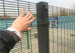 anti-climbing fence clearvu 358 security fence,low price invisible security pvc