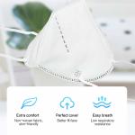 4 Layers Medical Disposable Face Mask Hypoallergenic Skin Friendly 2 Pcs / Bag