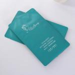 Small Mini Aluminum Foil Cosmetic Sample Sachets 3 Side Sealed Flat Pouch Bag