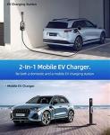 Level 2 EV Charger 32Amp 220V-240V NEMA 14-50 Plug Portable Indoor/Outdoor EVSE