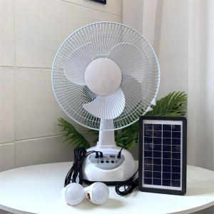 Wholesale Multifunctional High Speed Electric Solar Rechargeable Fan 3 Blades from china suppliers