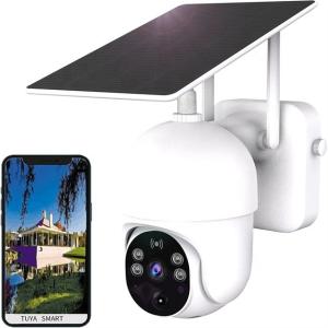 Wholesale AI PIR 4G Solar Ptz Camera 850nm IR Tuya Smart Camera Wide Angle from china suppliers