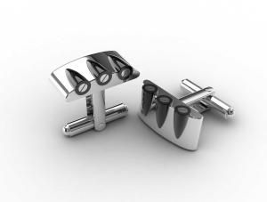 Wholesale Tagor Jewelry Top Quality Trendy Classic Men's Gift 316L Stainless Steel Cuff Links ADC75 from china suppliers
