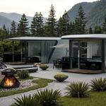 Intelligent Living Made Easy Space Capsule House High End Prefabricated Building