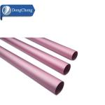 Gold Powder Coated Aluminum Pipe GB/T Standard For Cosmetic Ferrule