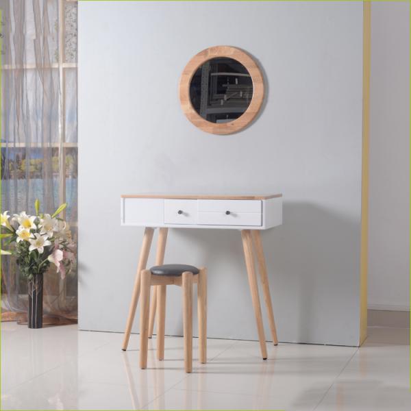70cm Length 18KG 2 Drawer Mirrored Dressing Table Stool