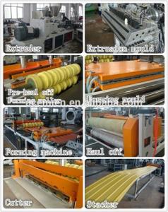 Wholesale pvc asa roof corrugated tile machine from china suppliers