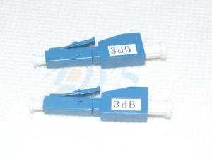 Wholesale Singlemode LC 3dB Optical Attenuator Male to Female LC / UPC 1240nm - 1620nm from china suppliers