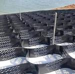 High Strength Gravel Grid Honeycomb Support Road HDPE Hole Geocell For Slope