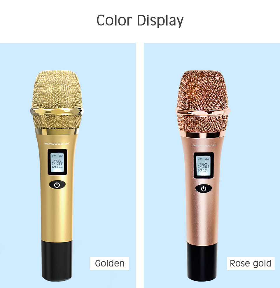 UHF Professional Dual KTV Karaoke Professional wireless microphone