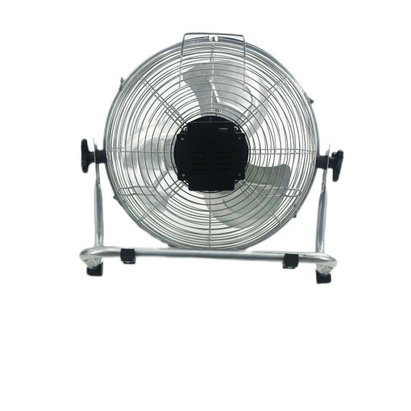 DC Brushless Motor Electric Rechargeable Solar Ground Fan With Usb And Solar Panel