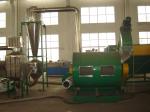 Waste Plastic Film Recycling Machine , PP PE Film Washing Line Hot Air Drying