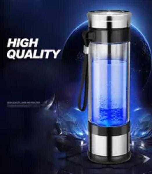Generator Ionizer H2 Rich Cup Filter Glass Health Maker Hydrogen Water Bottle